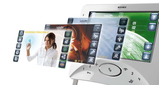 Videocitofono Wide Touch: ora basta un tocco per rispondere