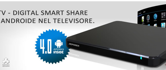 Jepssen, arriva la Droid TV