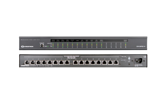 Il nuovo switch di Crestron migliora l’integrazione su LAN