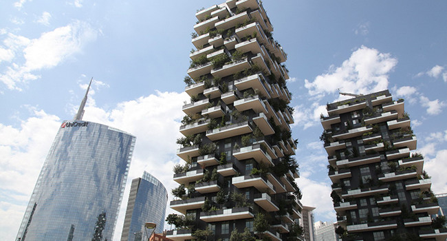 Con Vimar Eikon Evo arriva la luce nel Bosco Verticale