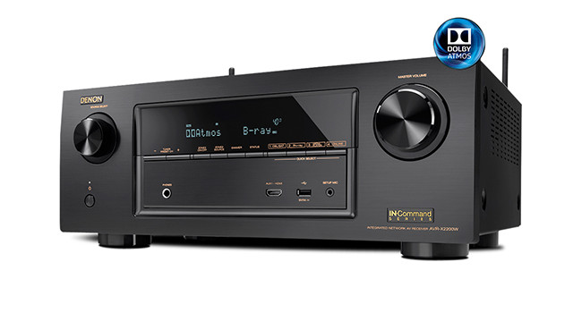 Con Denon il Dolby Atmos inizia dal basso