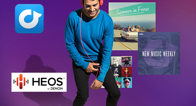 Denon HEOS, stretta la partnership con Rdio