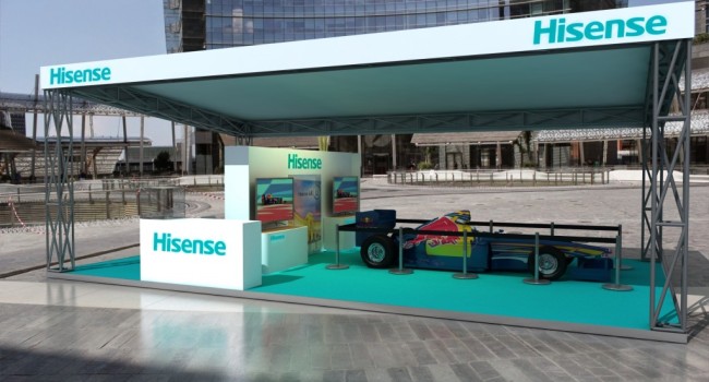 Hisense celebra il GP di Monza con “Vado al Massimo”, dal 4 al 6 settembre