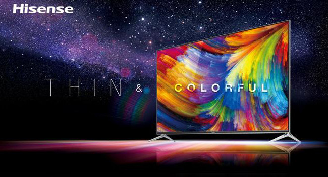 Hisense, pronta la line-up di TV Ultra HD