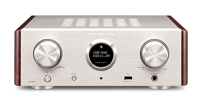 Linee premium e tanta sostanza nel Marantz HD-AMP1