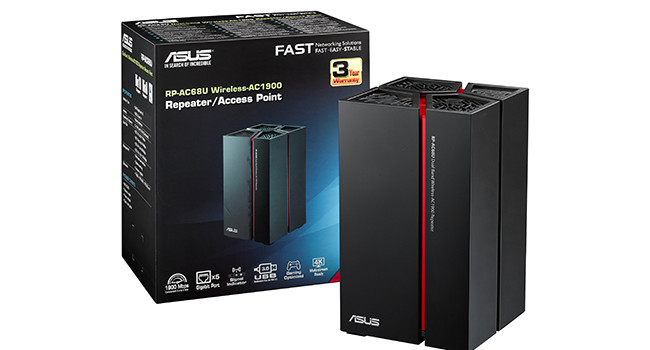 Asus RP-AC68U, ora il Wi-Fi va oltre