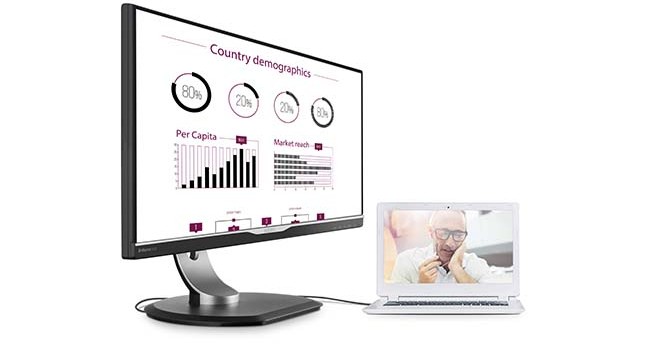 Connessioni facili col nuovo monitor Philips