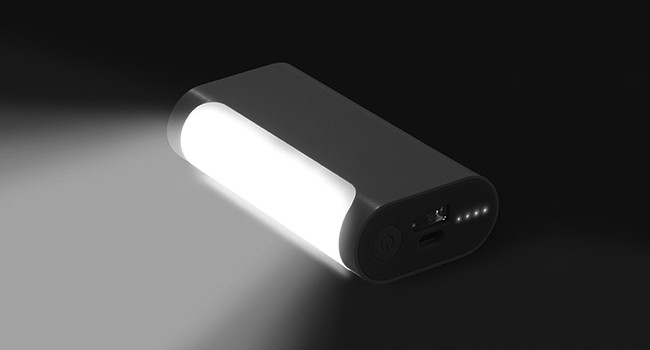 LED lamp + Power bank BTicino, energia all’occorrenza