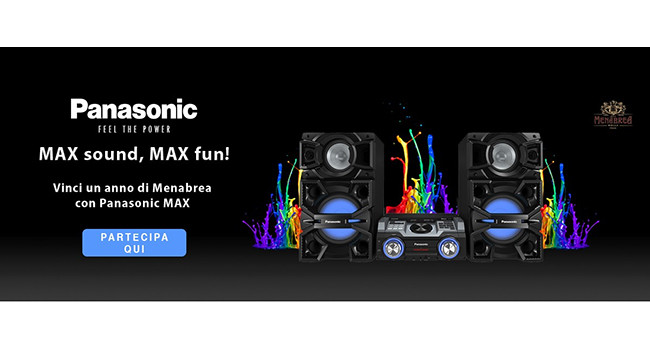 “MAX Sound, MAX Fun!” il concorso Panasonic pensato per divertirsi a tutto volume