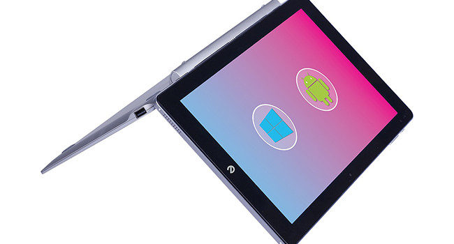 Microtech e-tab Pro, l’ultrasottile con dual OS