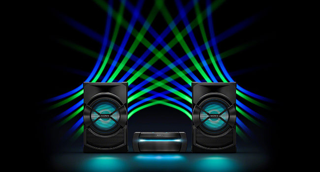 Sistemi hi-fi Sony High Power Audio: che la festa abbia inizio