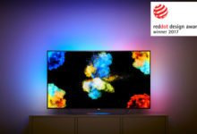 Al TV Philips Serie 9002 il riconoscimento Red Dot Design Award 2017