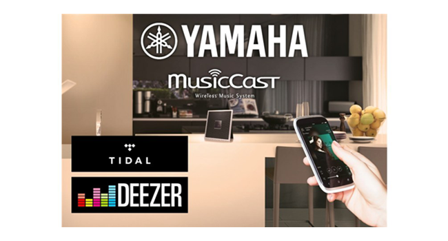 TIDAL e Deezer: presto in arrivo un firmware per le elettroniche Yamaha
