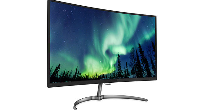 Philips monitor 32”: colori incredibili nell’elegante design curvo