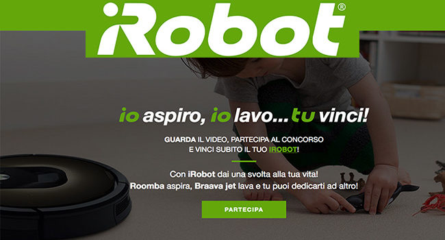 Vinci con iRobot Spring 2017, il concorso per chi è casalingo dentro