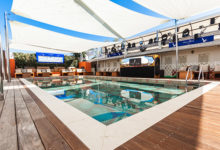 Kheope di KE crea l’ombra perfetta al Twiga Beach Club