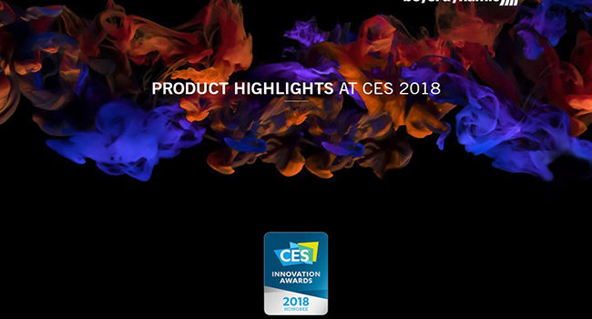 Beyerdynamic porta al CES le migliori tecnologie e prodotti per l’audio in cuffia