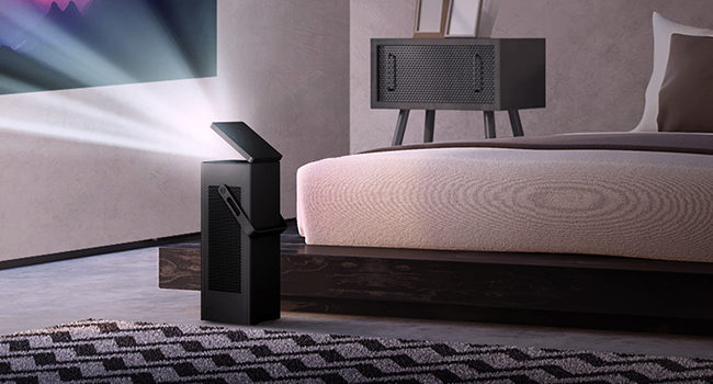 HU80K, il primo proiettore LG 4K Ultra HD è anche comodo da portare