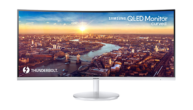 monitor curvo QLED