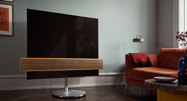 TV OLED BeoVision Eclipse Wood Edition, stile B&O