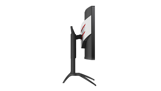 AOC Agon AG322QC4 vista laterale AOC Agon AG322QC4 vista laterale