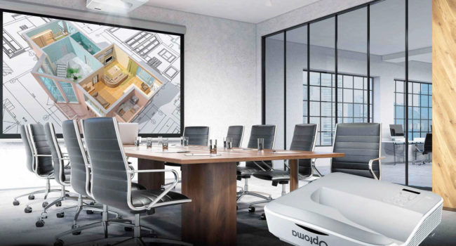 Videoproiettore Optoma ZH-400UST, l’invasione degli ultracorti!
