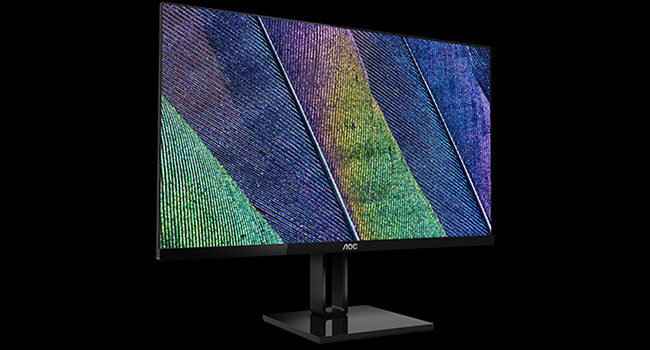 AOC Serie V2, l’eleganza del design frameless fino a 27 pollici