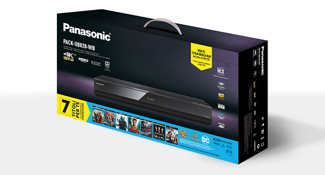 Panasonic porta il cinema Warner Bros su Blu-ray a casa tua