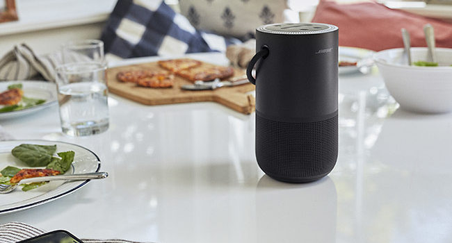 Bose Portable Home Speaker, 12 ore di divertimento vocale
