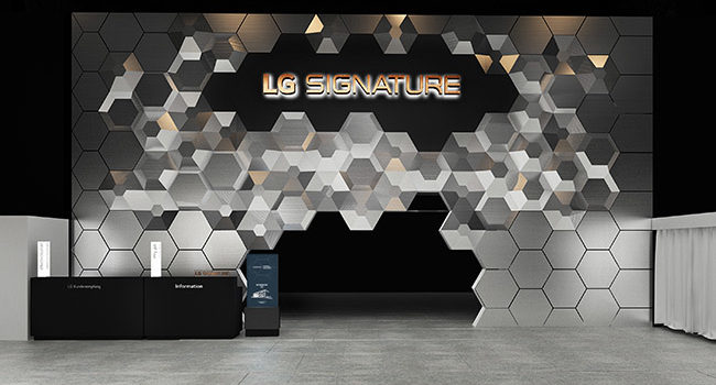 LG Signature: a IFA 2019 l’installazione porta la firma di Fuksas