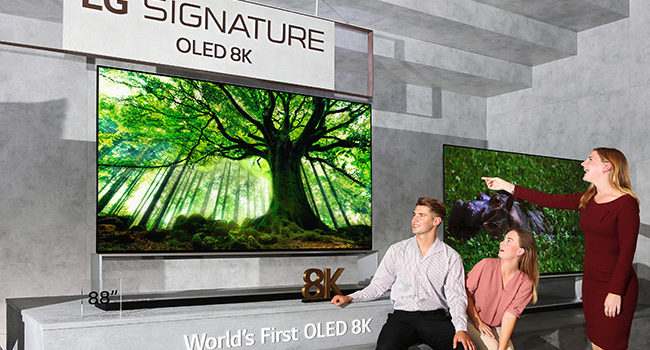 LG inizia la commercializzazione dei primi TV OLED e NanoCell 8K