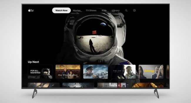 Sony lancia l’app Apple TV su una selezione di smart TV