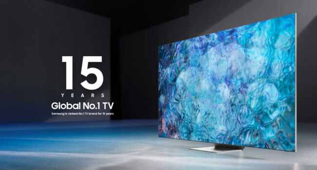 Samsung Primo Produttore Globale di TV per il quindicesimo anno consecutivo