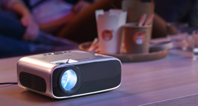 Festeggia la Giornata Mondiale del Cinema con un mini-proiettore Philips