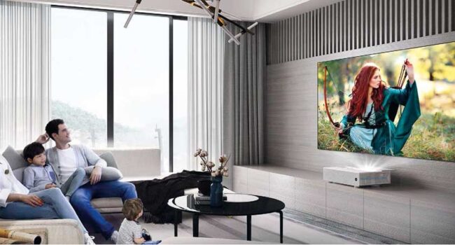 BenQ V6000. GRANDE SCHERMO MAI COSÌ VICINO