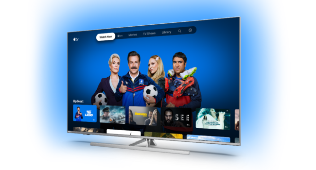 L’app APPLE TV arriva sui TV Android di Philips
