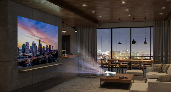 NUOVI VIDEOPROIETTORI LG CINEBEAM 4K