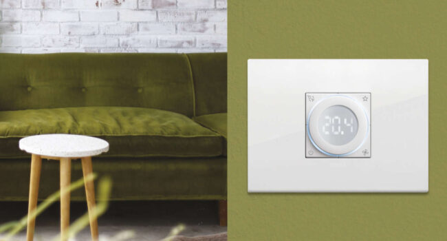 Vimar, nuovi termostati touch domotici per il controllo della temperatura