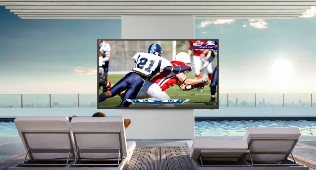 The Terrace, il TV certificato (UL) di Samsung concepito per l’intrattenimento outdoor