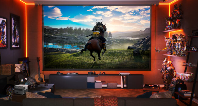 BenQ X3000i, il primo proiettore gaming 4LED 4K HDR per console