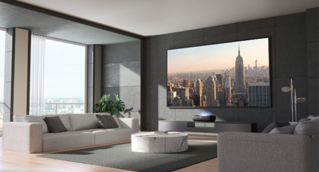 Nuova serie Hisense Laser TV L9G: immagini e colori come al cinema