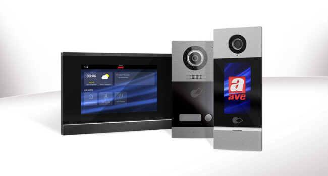 AVE V44 EASY: la gamma videocitofonica 2 fili