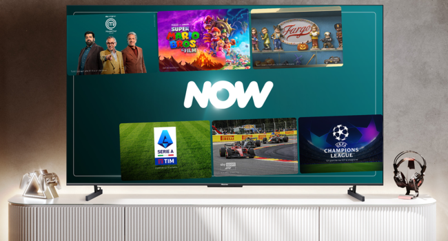 Arriva sugli smart Tv di Hisense tutto l’intrattenimento di NOW