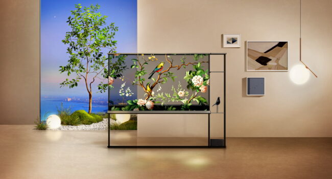 LG Signature Oled T, il primo Tv OLED trasparente wireless al mondo