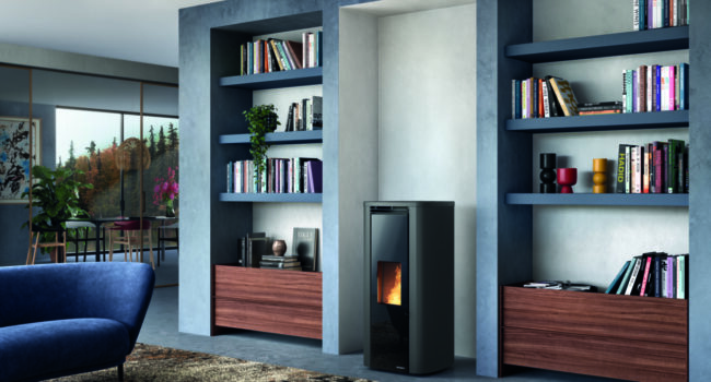 Palazzetti Theo, la nuova stufa a pellet Ecofire®