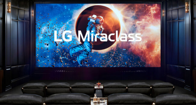 LG Miraclass, la tecnologia LED che trasforma l’esperienza cinematografica