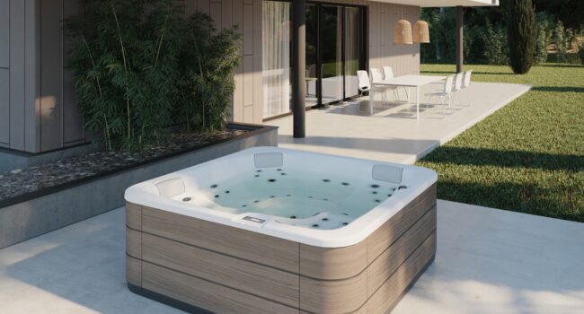 Minipiscine, SPA e pompe di calore Fluidra: per vivere l’outdoor in pieno comfort, anche in autunno