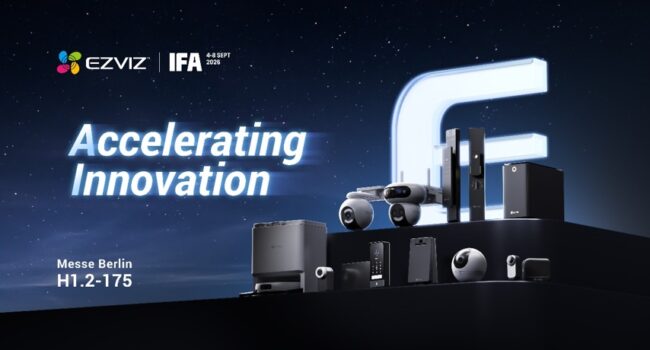 IFA 2026: EZVIZ accelera l’innovazione per una casa più intelligente, sicura e connessa