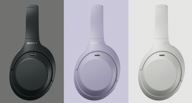 Sony, nuove cuffie a cancellazione di rumore